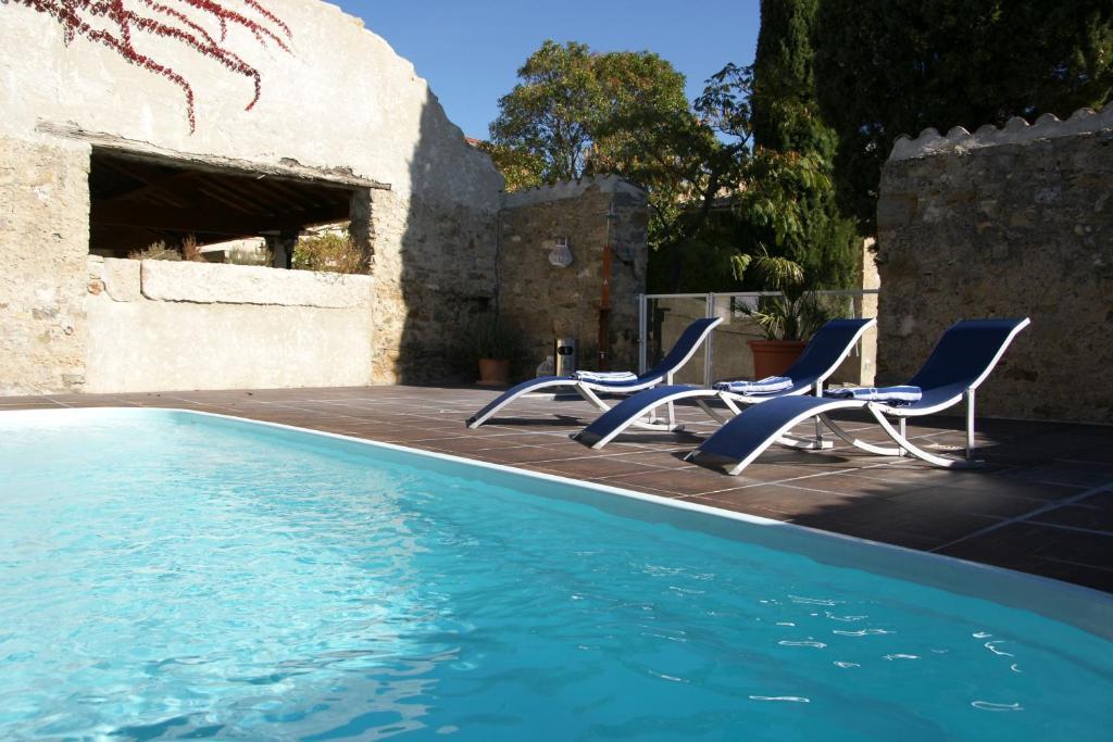 فندق Logis Auberge Cote Jardin Lézignan-Corbières المظهر الخارجي الصورة